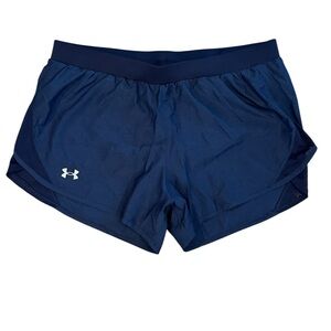 Under Armour Blue Athletic Shorts Lightweight Performance